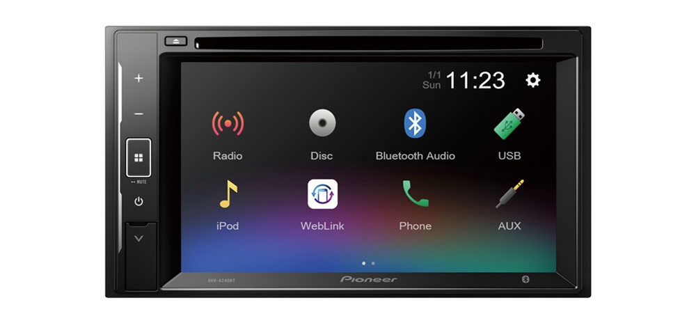 Pioneer AVH-A240BT multimédiás autóhifi fejegység