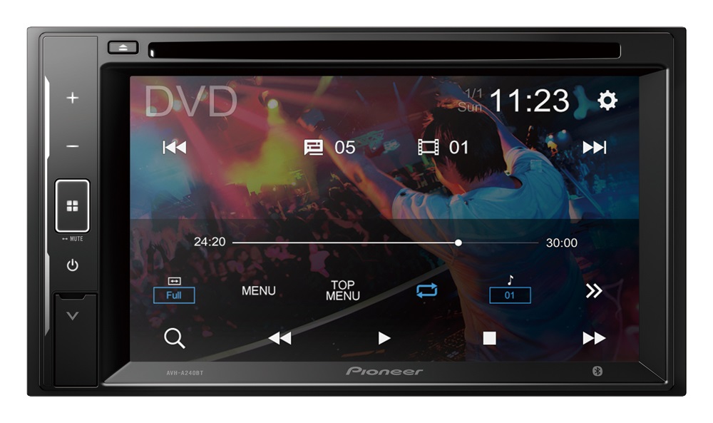 Pioneer AVH-A240BT multimédiás autóhifi fejegység