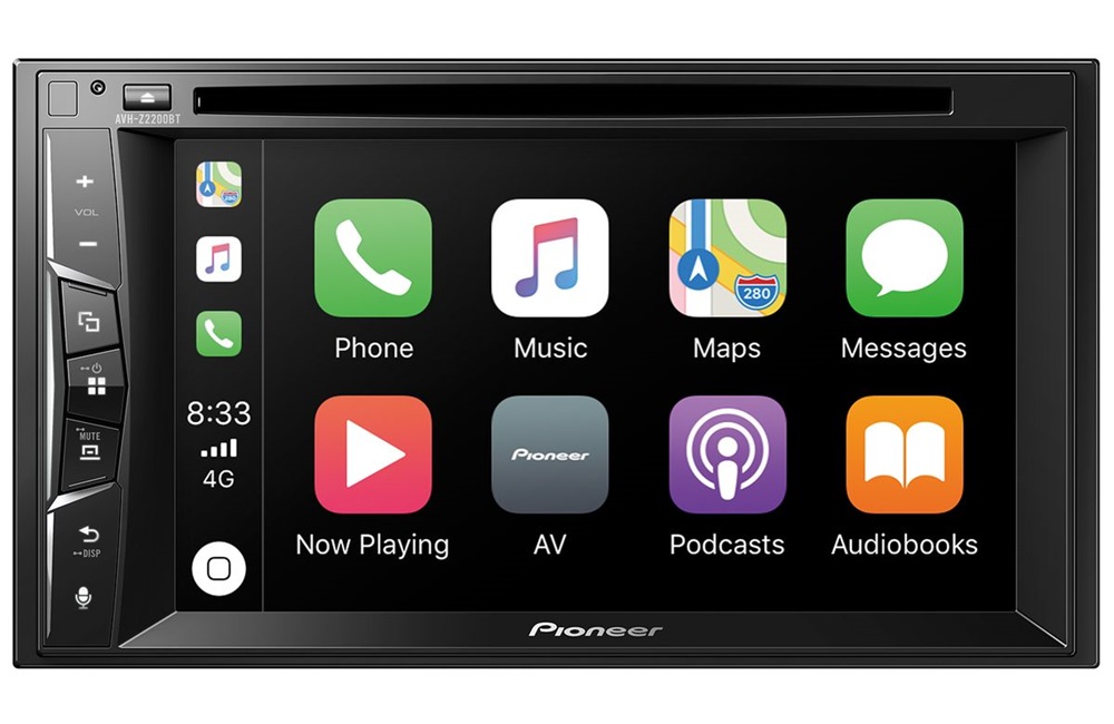 Pioneer AVH-Z2200BT multimédiás CD/DVD autóhifi fejegység