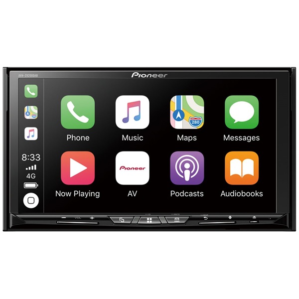 Pioneer AVH-Z9200DAB 7" LCD-s DAB/Bluetooth/Wi-Fi/DVD/USB/AUX autóhifi fejegység