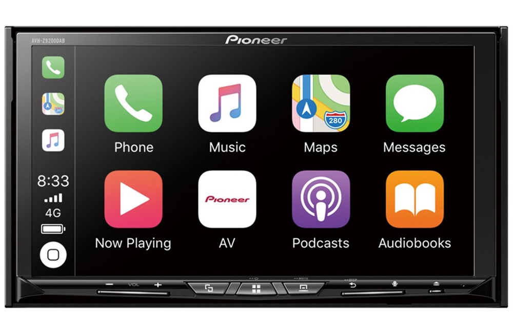 Pioneer AVH-Z9200DAB 7" LCD-s DAB/Bluetooth/Wi-Fi/DVD/USB/AUX autóhifi fejegység