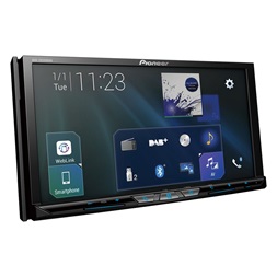 Pioneer AVH-Z9200DAB 7" LCD-s DAB/Bluetooth/Wi-Fi/DVD/USB/AUX autóhifi fejegység