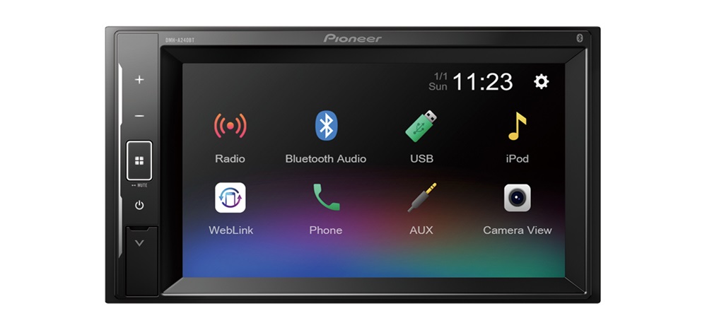 Pioneer DMH-A240BT multimédiás autóhifi fejegység (Újszerű)