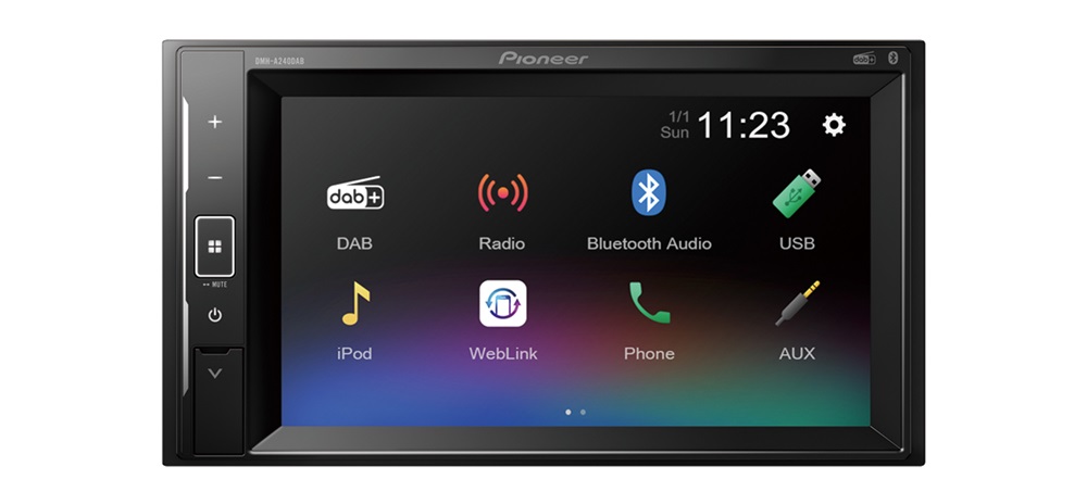 Pioneer DMH-A240DAB multimédiás autóhifi fejegység