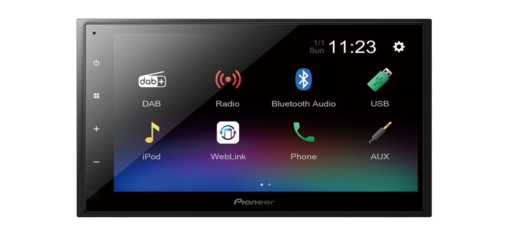 Pioneer DMH-A340DAB multimédiás autóhifi fejegység