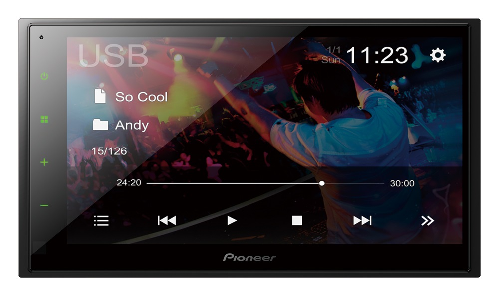 Pioneer DMH-A340DAB multimédiás autóhifi fejegység