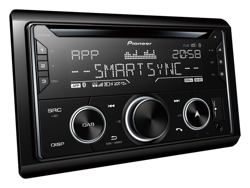 Pioneer FH-S820DAB CD/Bluetooth/USB/DAB tuner/Spotyfy autóhifi fejegység