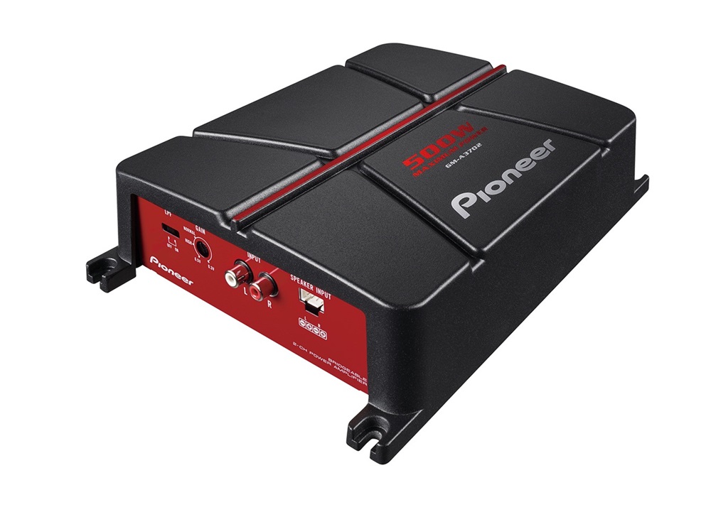 Pioneer GM-A3702 2/1 csatornás fekete autóhifi erősítő