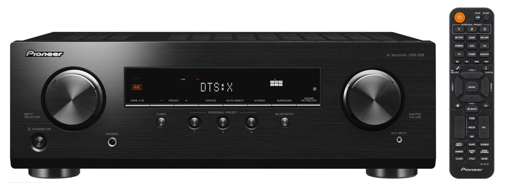 Pioneer HTP-076-B 5.1 csatornás fekete házimozi szett