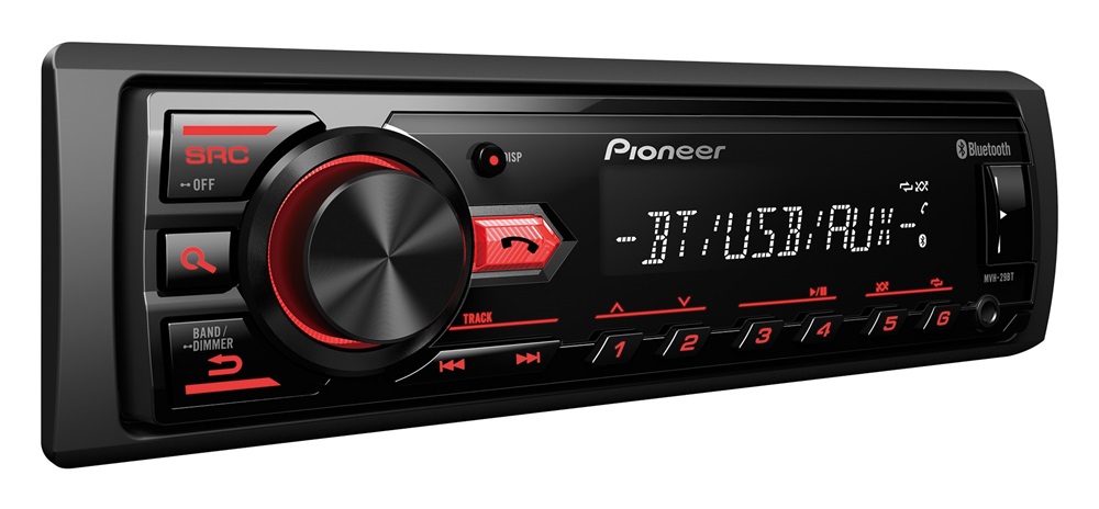 Pioneer MVH-29BT Bluetooth mechanika nélküli autóhifi fejegység