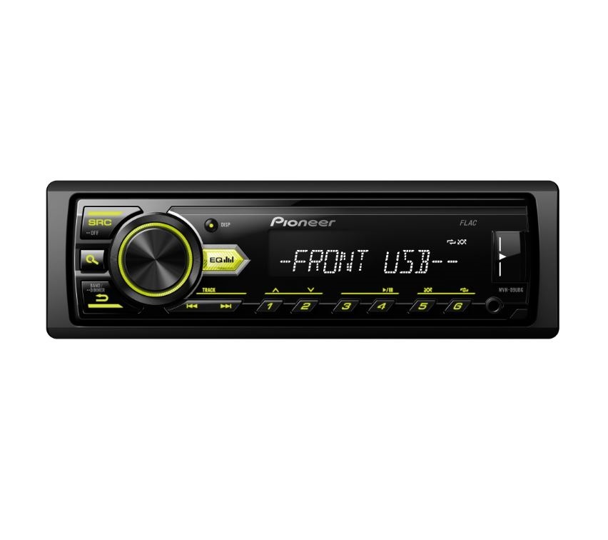 Pioneer MVH-09UBG USB/AUX mechanika nélküli autóhifi fejegység