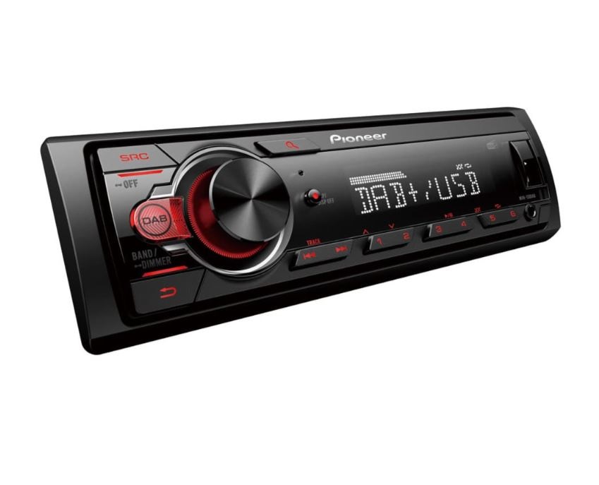 Pioneer MVH-130DAB DAB/DAB+/USB mechanika nélküli autóhifi fejegység
