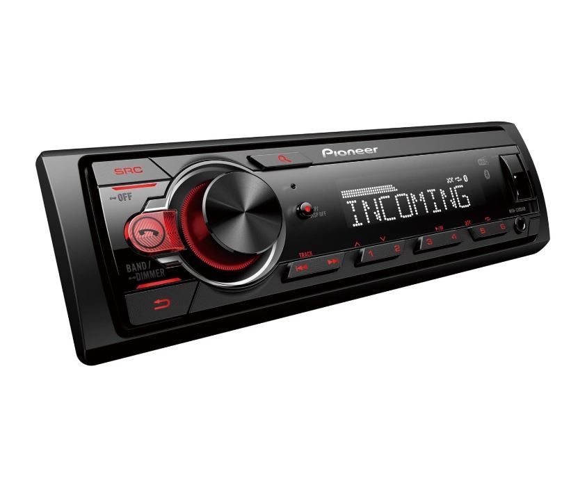 Pioneer MVH-330DAB DAB/DAB+/Bluetooth/USB mechanika nélküli autóhifi fejegység