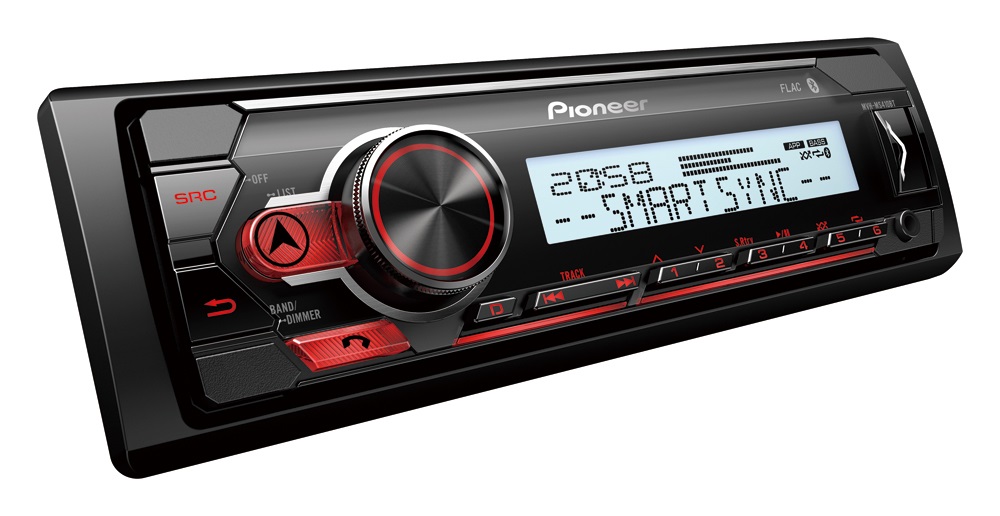 Pioneer MVH-MS410BT mechanika nélküli hajós fejegység