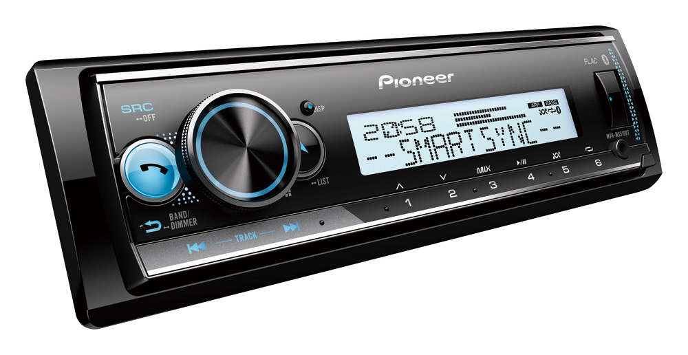 Pioneer MVH-MS510BT mechanika nélküli hajós fejegység