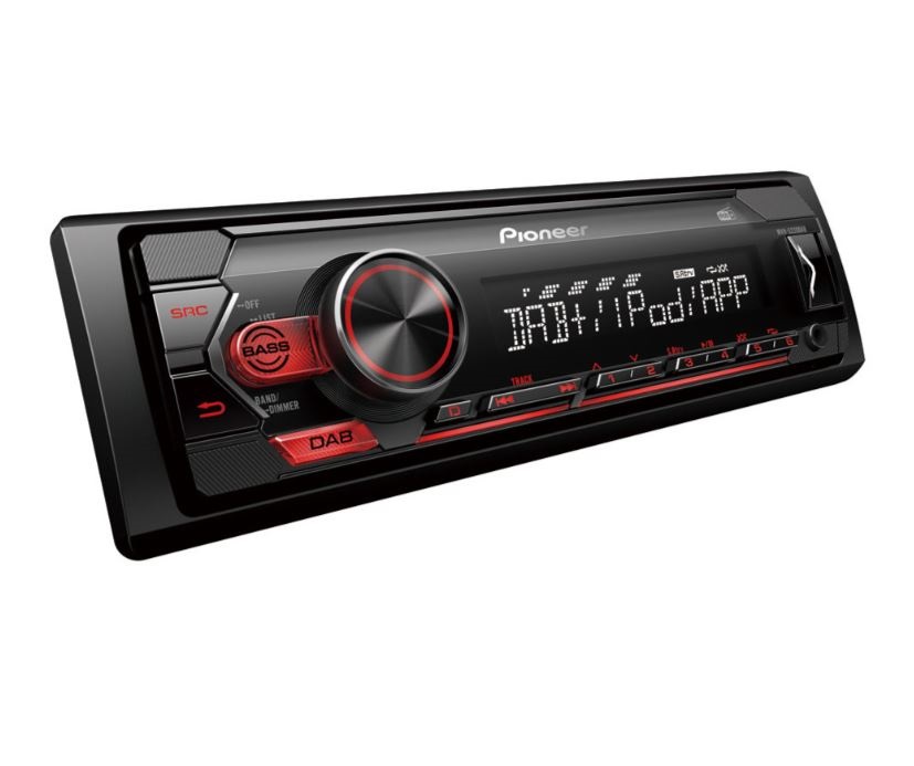 Pioneer MVH-S220DAB DAB/DAB+/USB mechanika nélküli autóhifi fejegység