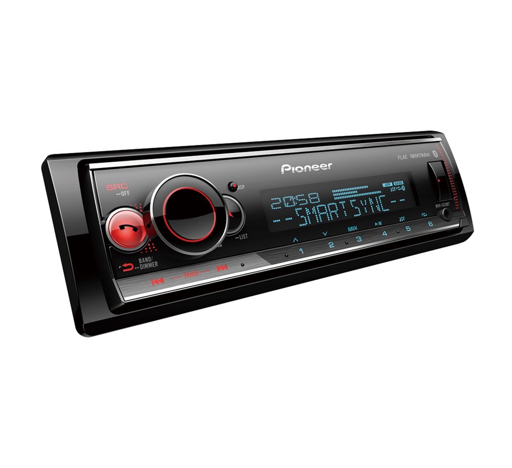 Pioneer MVH-S520BT Bluetooth/USB autóhifi fejegység + TS-G1720F 17cm 2 utas hangszóró pár