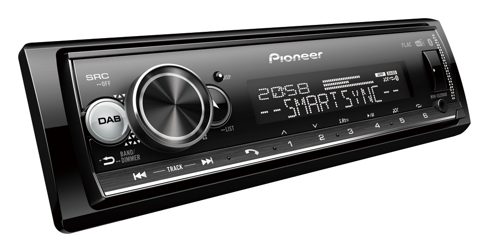 Pioneer MVH-S520DAB mechanika nélküli autóhifi fejegység