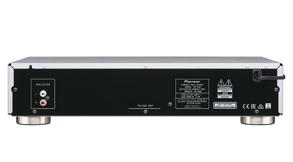 Pioneer PD-10AE-S ezüst Audio CD-lejátszó
