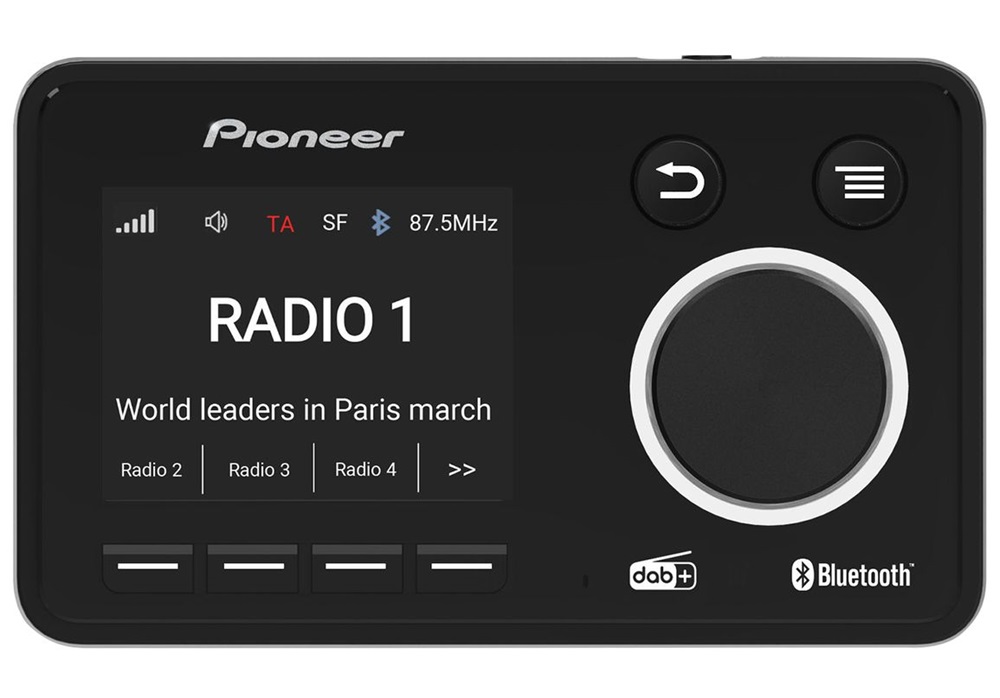 Pioneer SDA-11DAB Bluetooth-s DAB+ digitális rádió