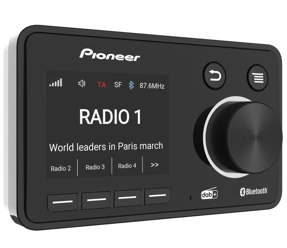 Pioneer SDA-11DAB Bluetooth-s DAB+ digitális rádió