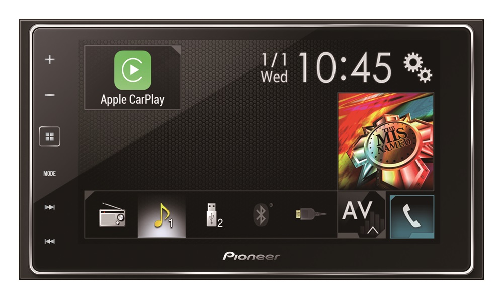 Pioneer SPH-DA120 6,2" Bluetooth/USB/GPS/CarPlay autóhifi fejegység