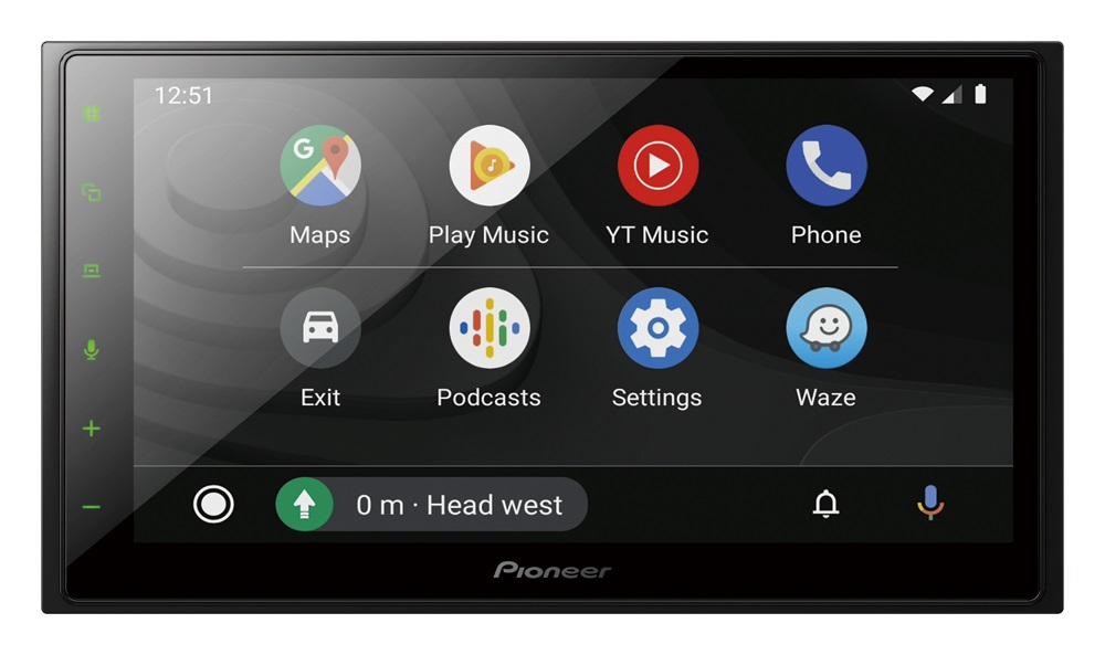 Pioneer SPH-DA250DAB 6,8" Bluetooth/USB/CarPlay autóhifi fejegység