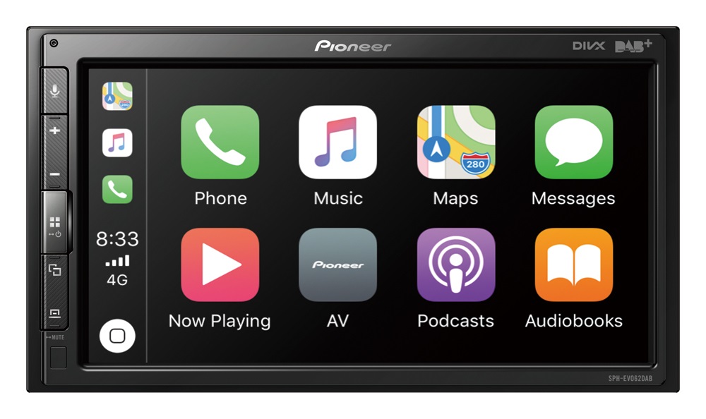 Pioneer SPH-EVO62DAB-UNI 6,8" univerzális multimédia/DAB tuner autóhifi fejegység
