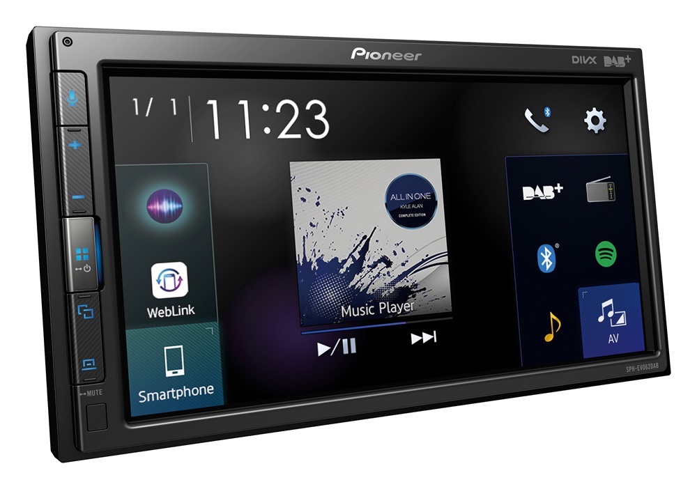 Pioneer SPH-EVO62DAB-UNI 6,8" univerzális multimédia/DAB tuner autóhifi fejegység