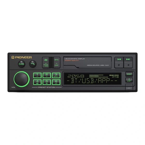 Pioneer SXT-C10PS DAB+/Bluetooth/USB/AUX retro autóhifi fejegység