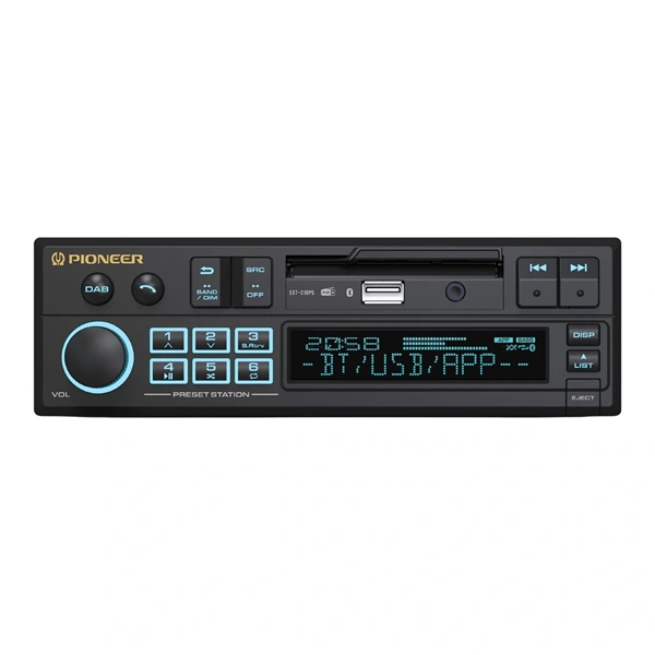Pioneer SXT-C10PS DAB+/Bluetooth/USB/AUX retro autóhifi fejegység