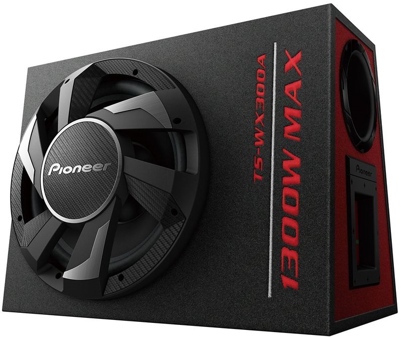 Pioneer TS-WX300A aktív bass reflex mélysugárzó láda