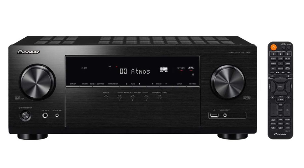 Pioneer VSX-934-B 7.2 csatornás fekete házimozi erősítő