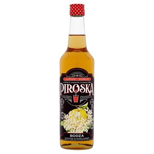 Piroska 0,7 L 50% DRS többutas visszaváltási díjas bodza szörp