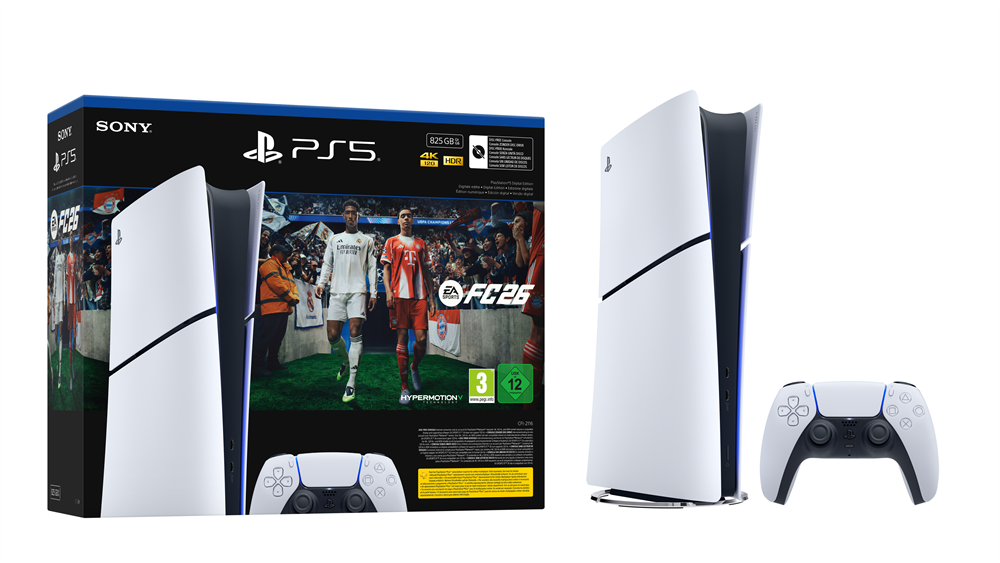 PlayStation®5 Digital Edition (slim) FC 26 Bundle játékkonzol csomag