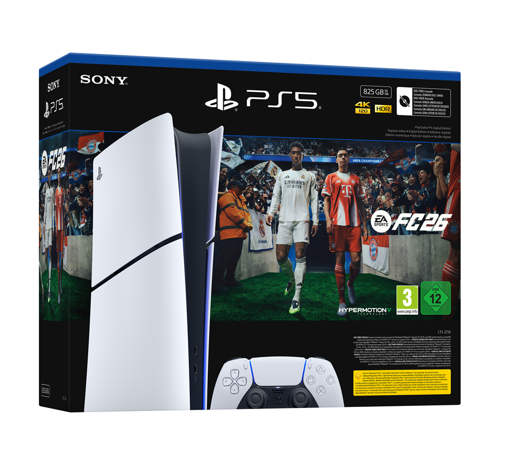 PlayStation®5 Digital Edition (slim) FC 26 Bundle játékkonzol csomag