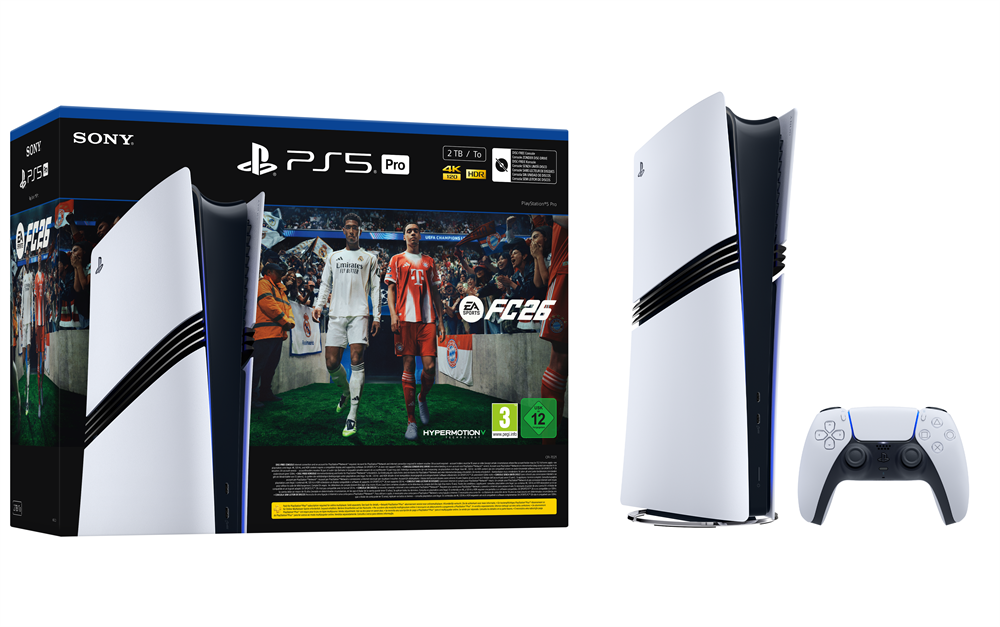 PlayStation®5 Pro 2 TB FC 26 Bundle játékkonzol csomag