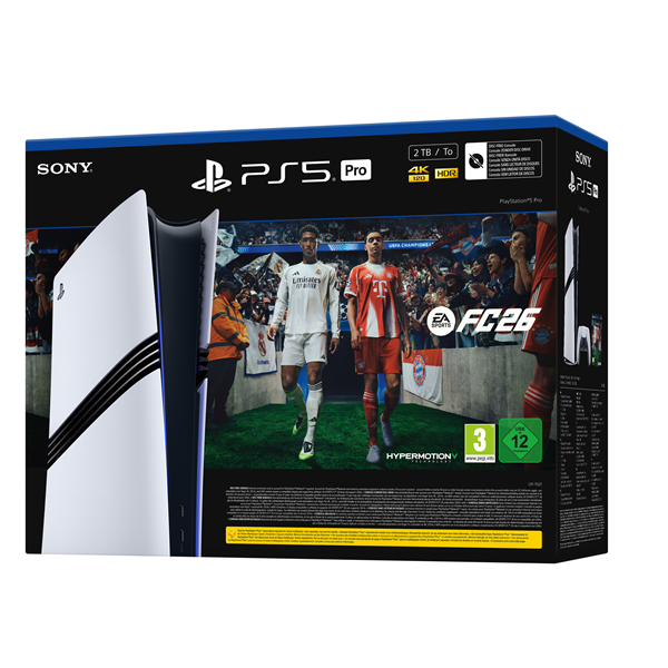 PlayStation®5 Pro 2 TB FC 26 Bundle játékkonzol csomag