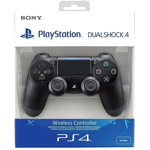 PlayStation 4 Dualshock 4 V2 Black fekete kontroller