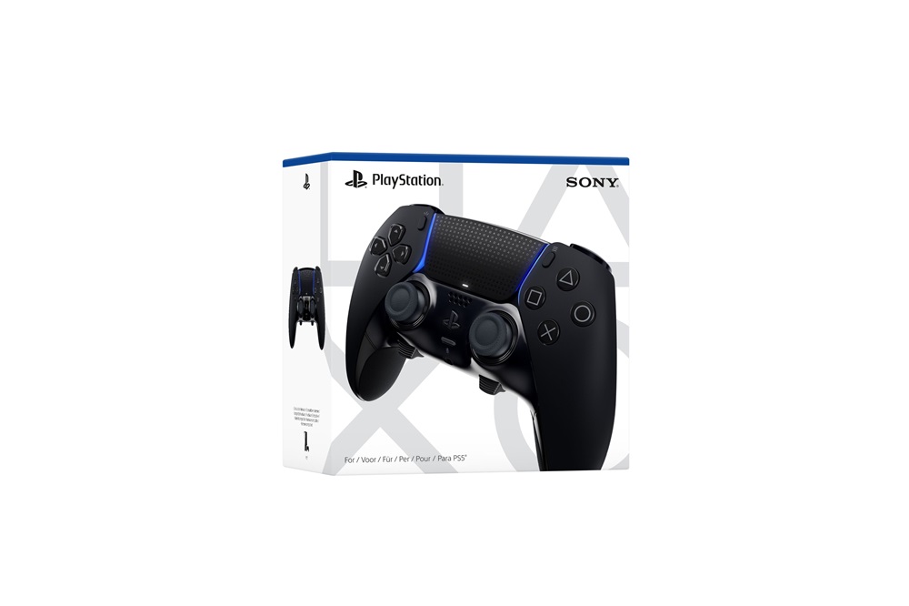 Sony 2809474 PlayStation®5 DualSense Edge™ Midnight Black vezeték nélküli fekete kontroller
