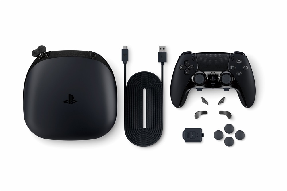 Sony 2809474 PlayStation®5 DualSense Edge™ Midnight Black vezeték nélküli fekete kontroller
