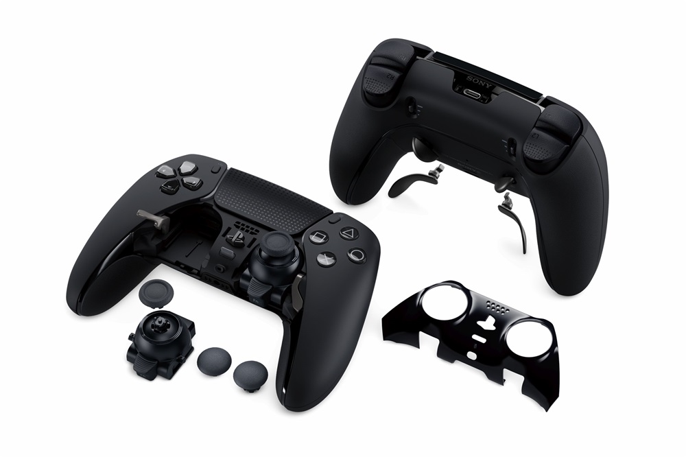 Sony 2809474 PlayStation®5 DualSense Edge™ Midnight Black vezeték nélküli fekete kontroller