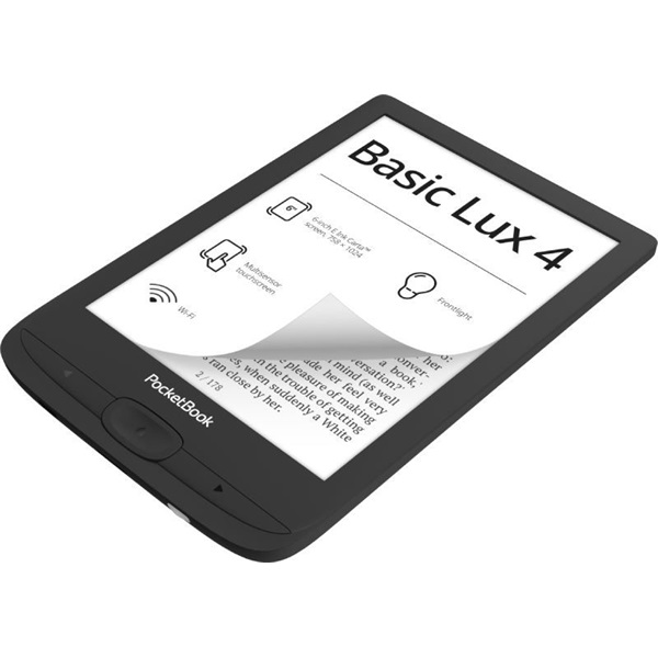 PocketBook PB618 Basic Lux4 6" fekete E-Book olvasó