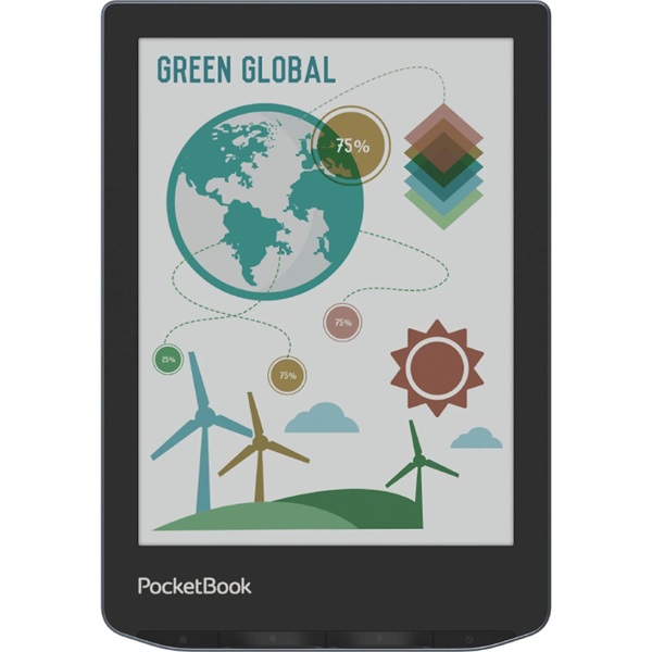 PocketBook PB634 VERSE PRO COLOR Stormy Sea 6" 1GB/16GB WiFi/mSD E-Book olvasó
