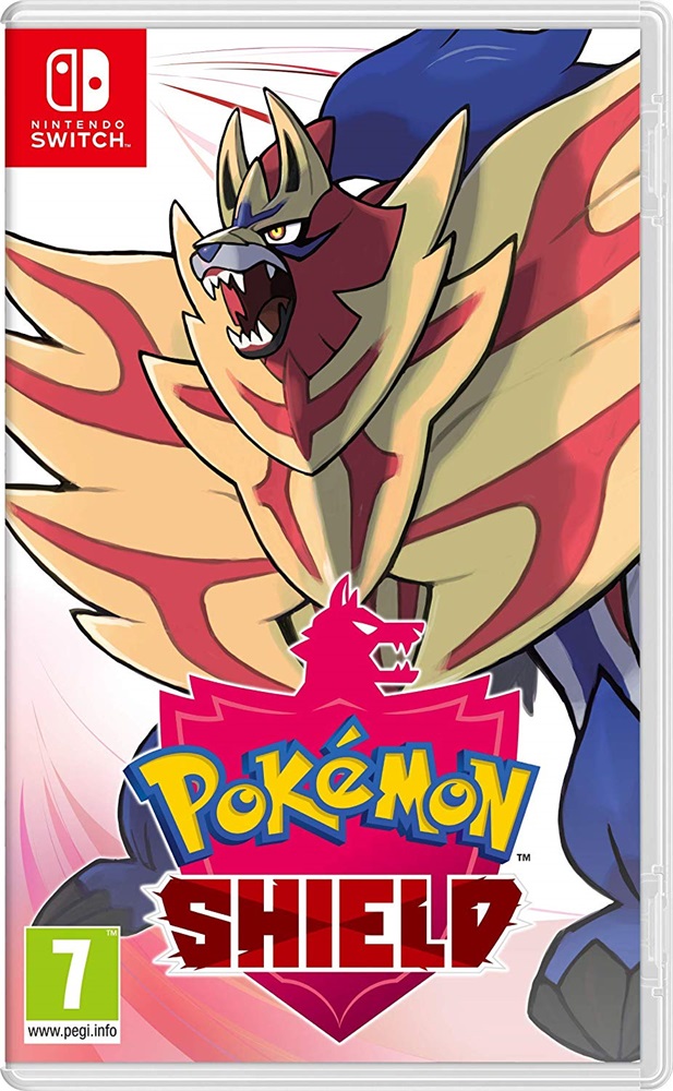 Pokémon Shield Nintendo Switch játékszoftver (Használt - A)