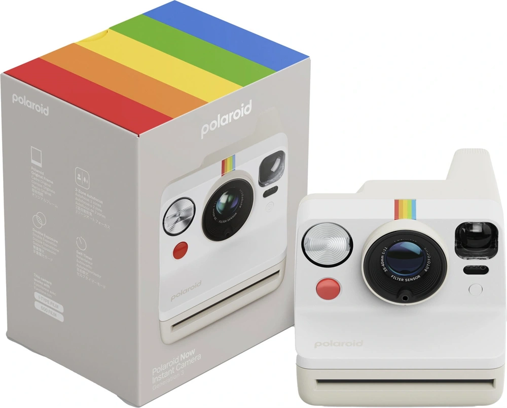 Polaroid NOW G3 instant fehér fényképezőgép