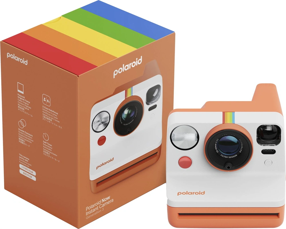 Polaroid NOW G3 instant korall fényképezőgép