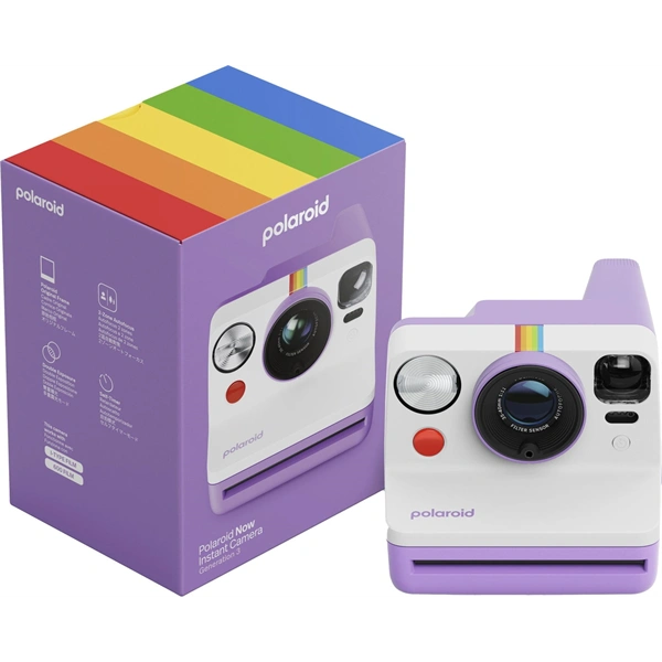 Polaroid NOW G3 instant lila fényképezőgép