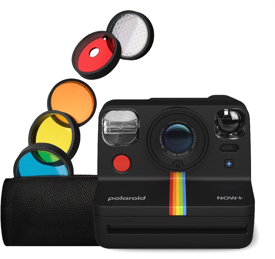 Polaroid Now+ Gen 2 fekete fényképezőgép