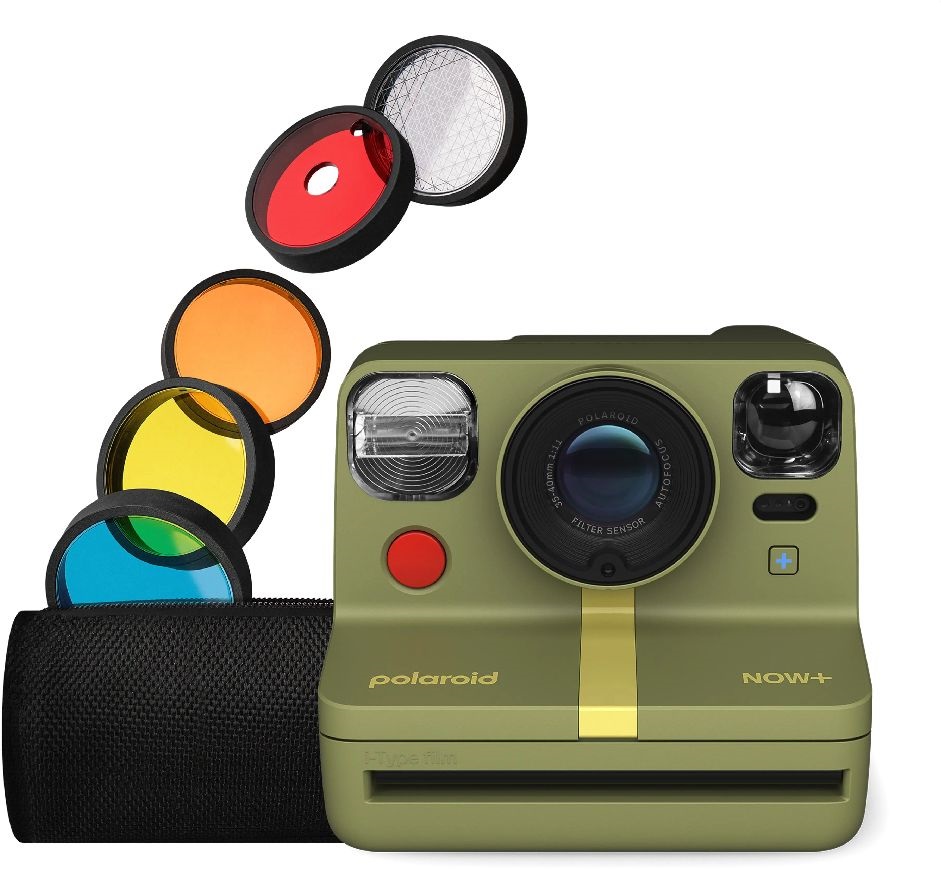Polaroid Now+ Gen 2 zöld instant fényképezőgép